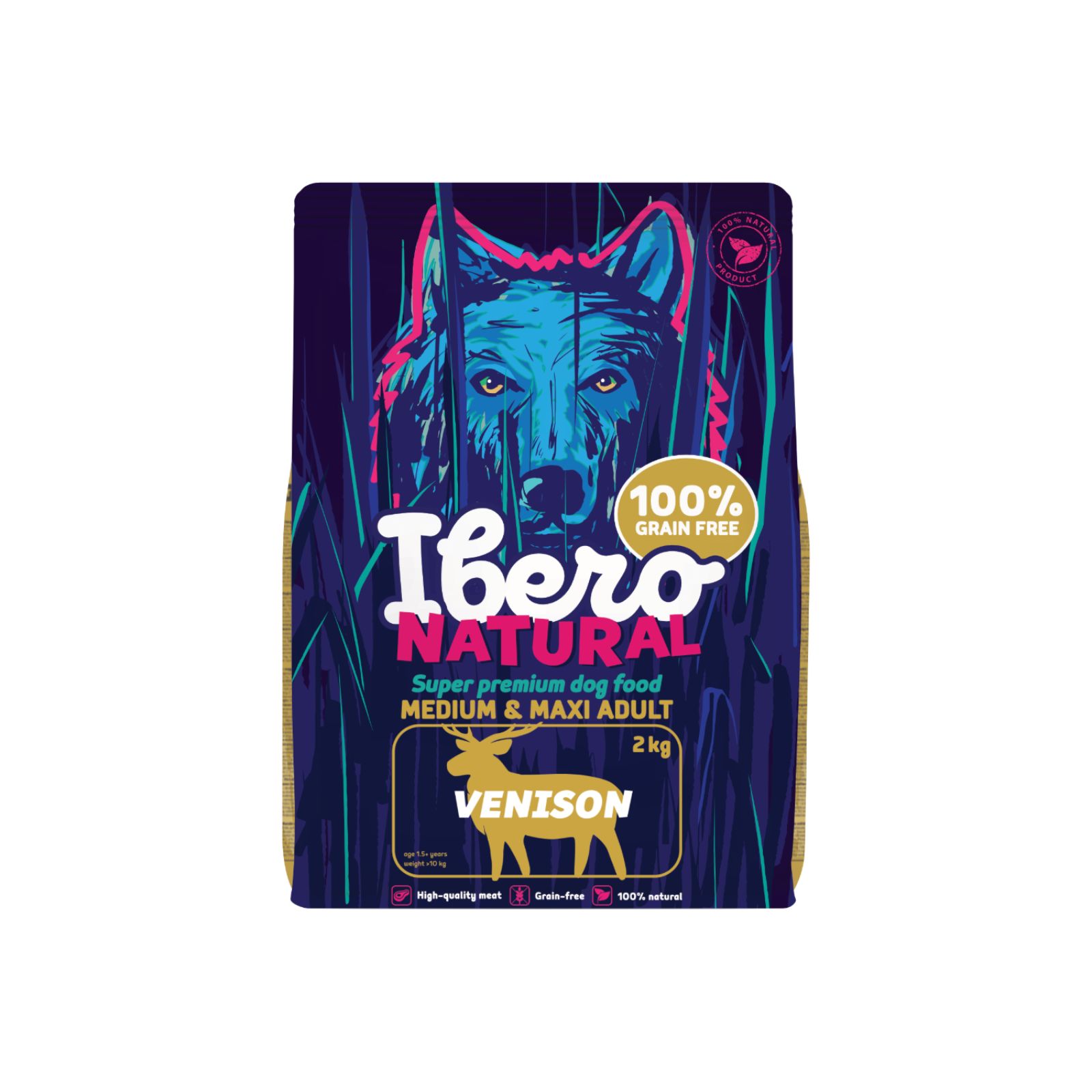 Ibero Natural Sarnina bezzbożowa karma dla psów 2kg 