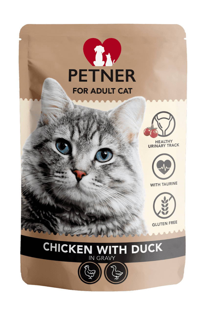 Petner Adult Cat chicken with duck 85g 