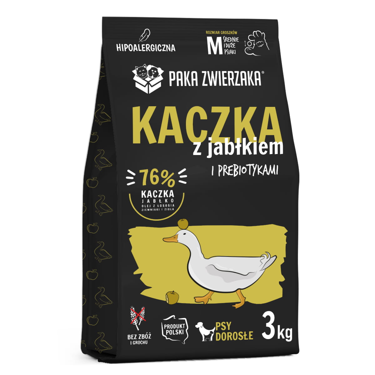 PAKA ZWIERZAKA sucha karma Seven’th Heaven Duck & Apple  (Kaczka i jabłko) 3kg