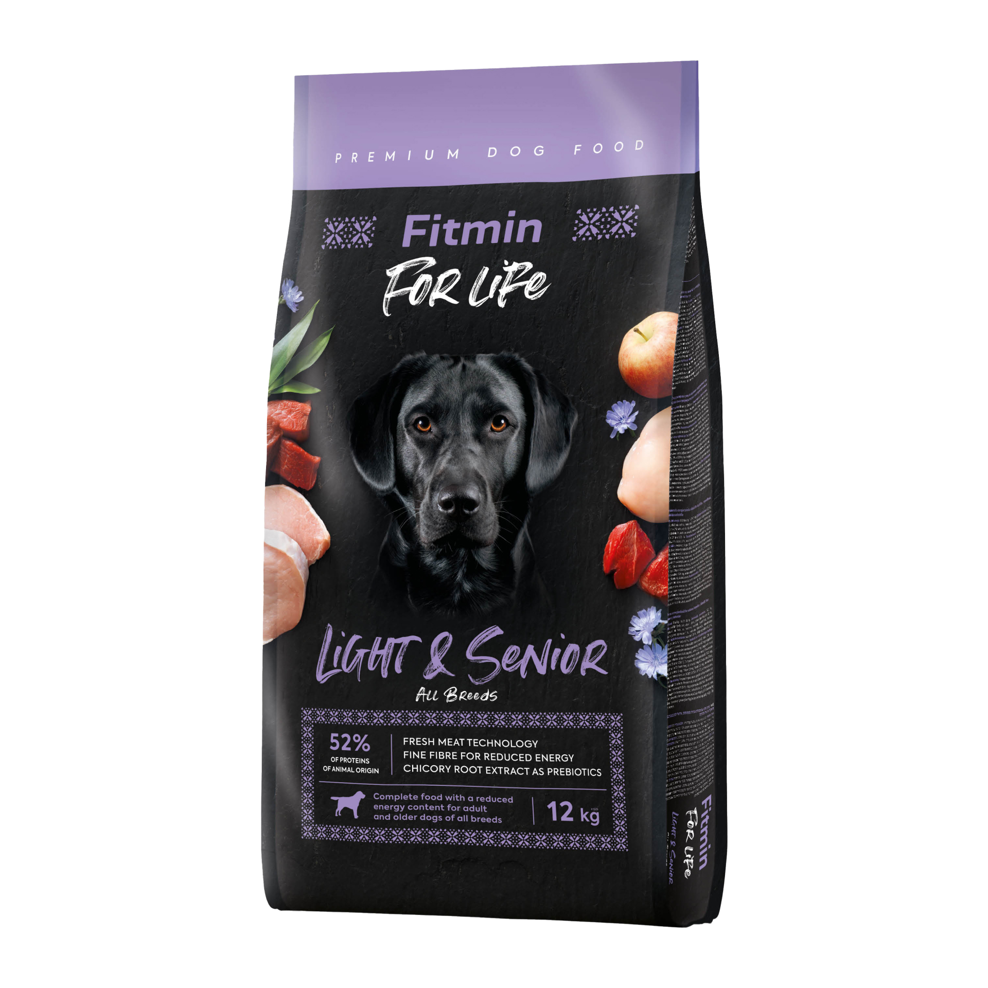 Fitmin Dog For Life Light & Senior karma sucha 12kg