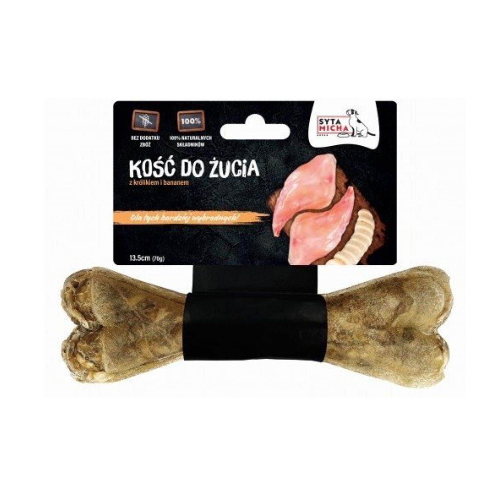 Syta Micha Kość do żucia dla wybrednych psów 13,5cm