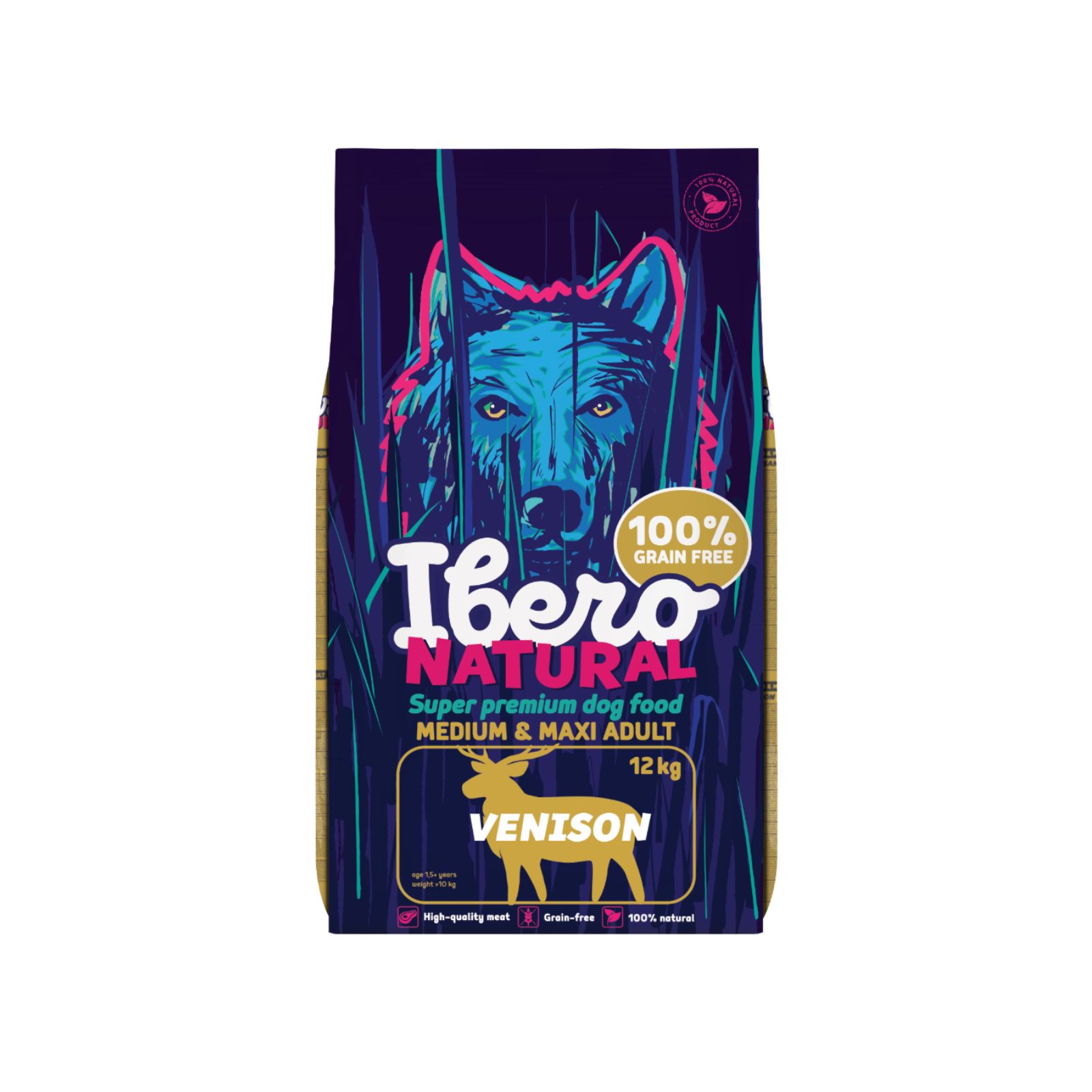 Ibero Natural Sarnina bezzbożowa karma dla psów 12kg 