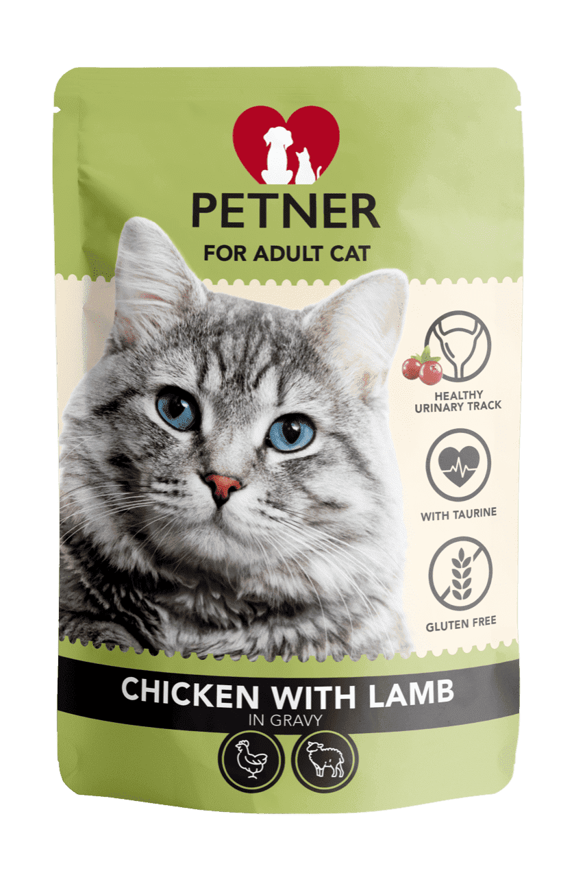 Petner Adult Cat chicken with lamb 85g 