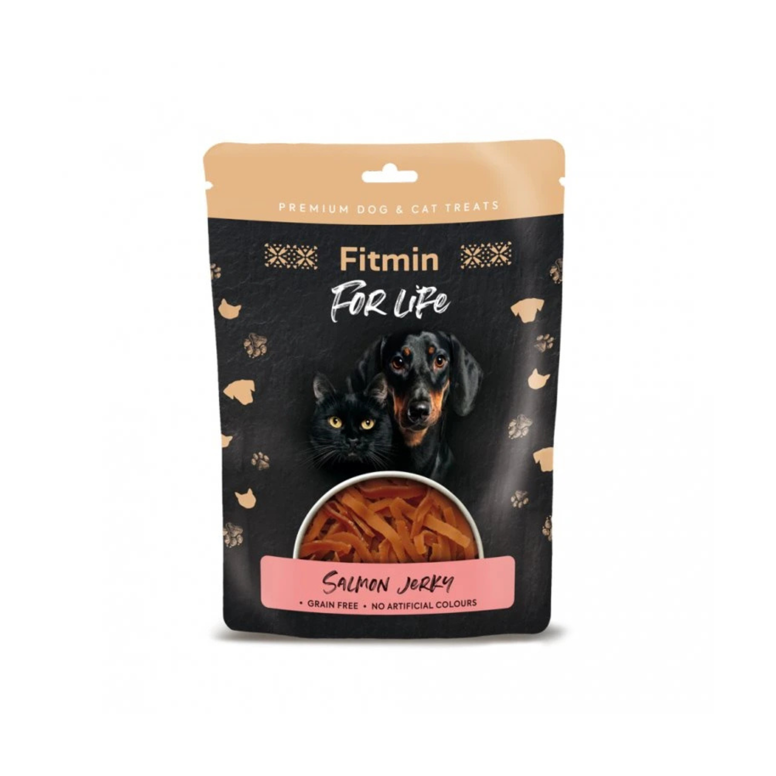 Fitmin For Life Dog&Cat Łosoś w mini paseczkach przysmak dla psów i kotów 70g