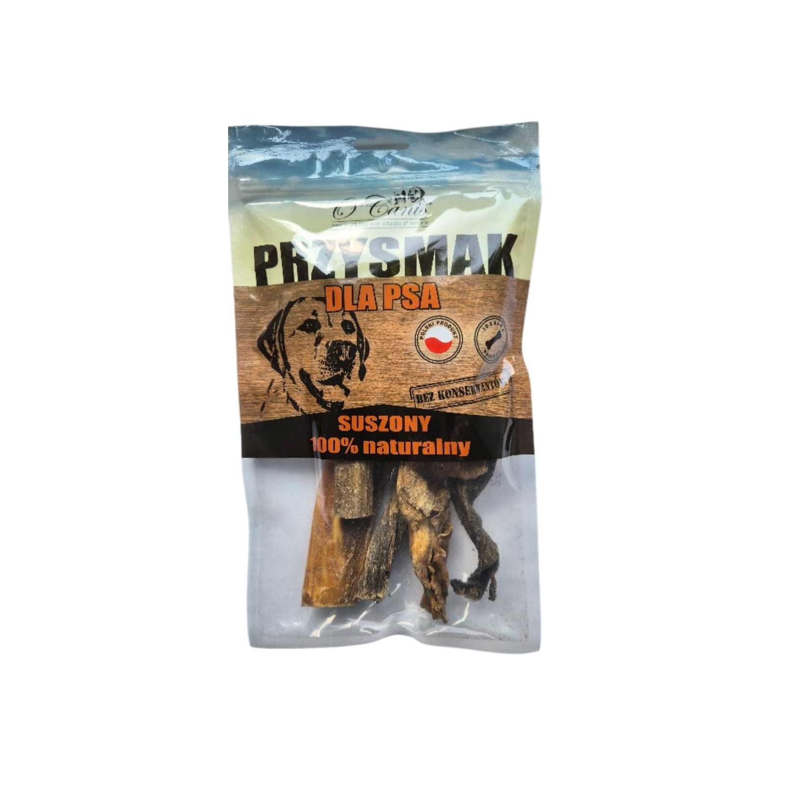 O'Canis Suszone jelito wołowe naturalny przysmak dla psa 100g