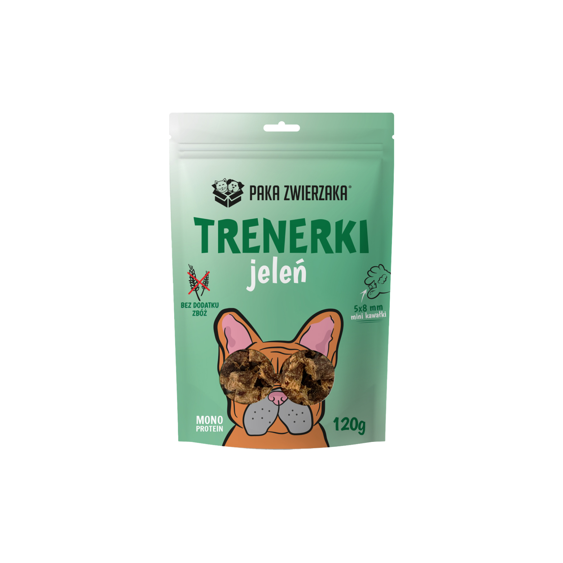 PAKA ZWIERZAKA Trenerki Jeleń 120g