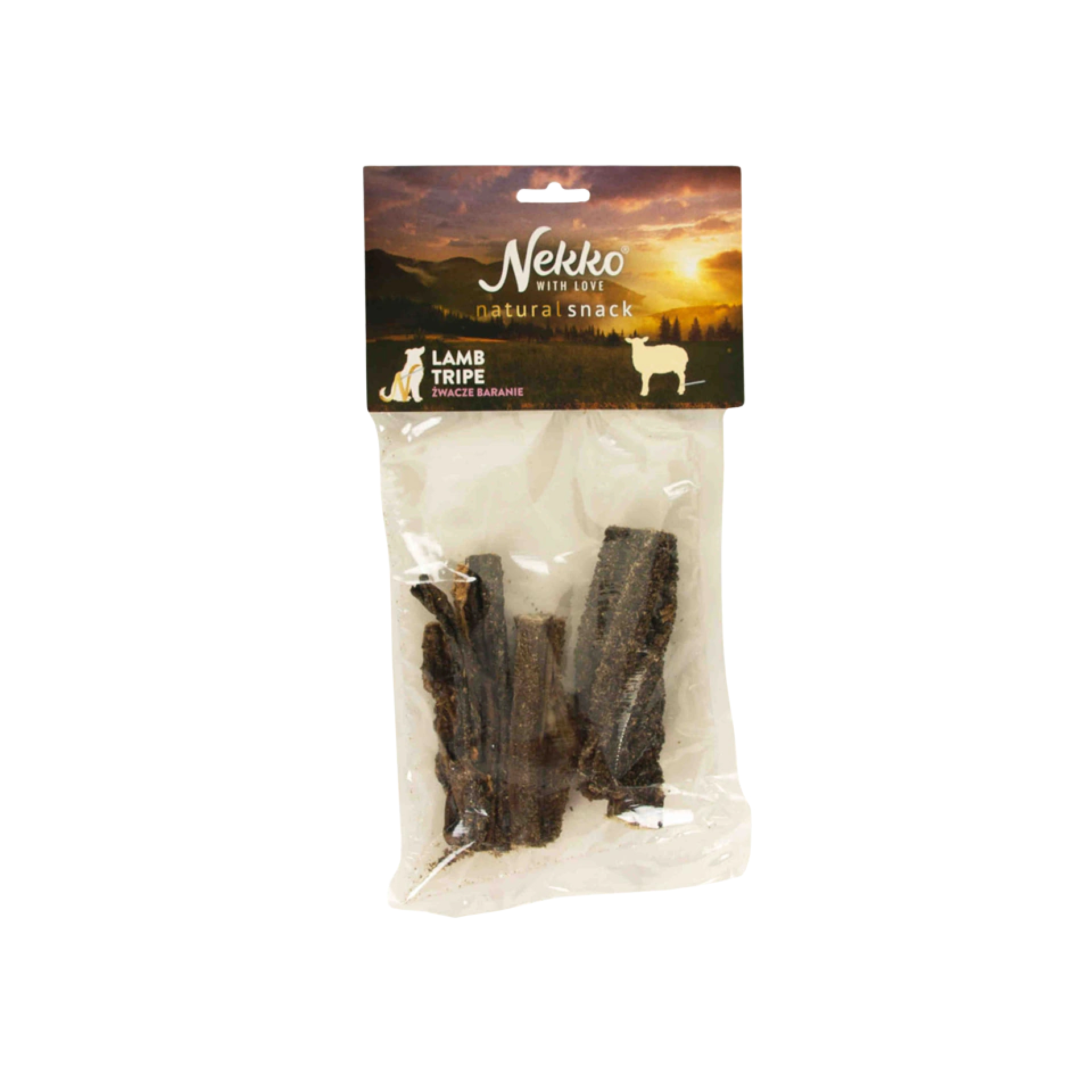 NEKKO NATURAL SNACK Naturalne żwacze baranie dla psa 100g