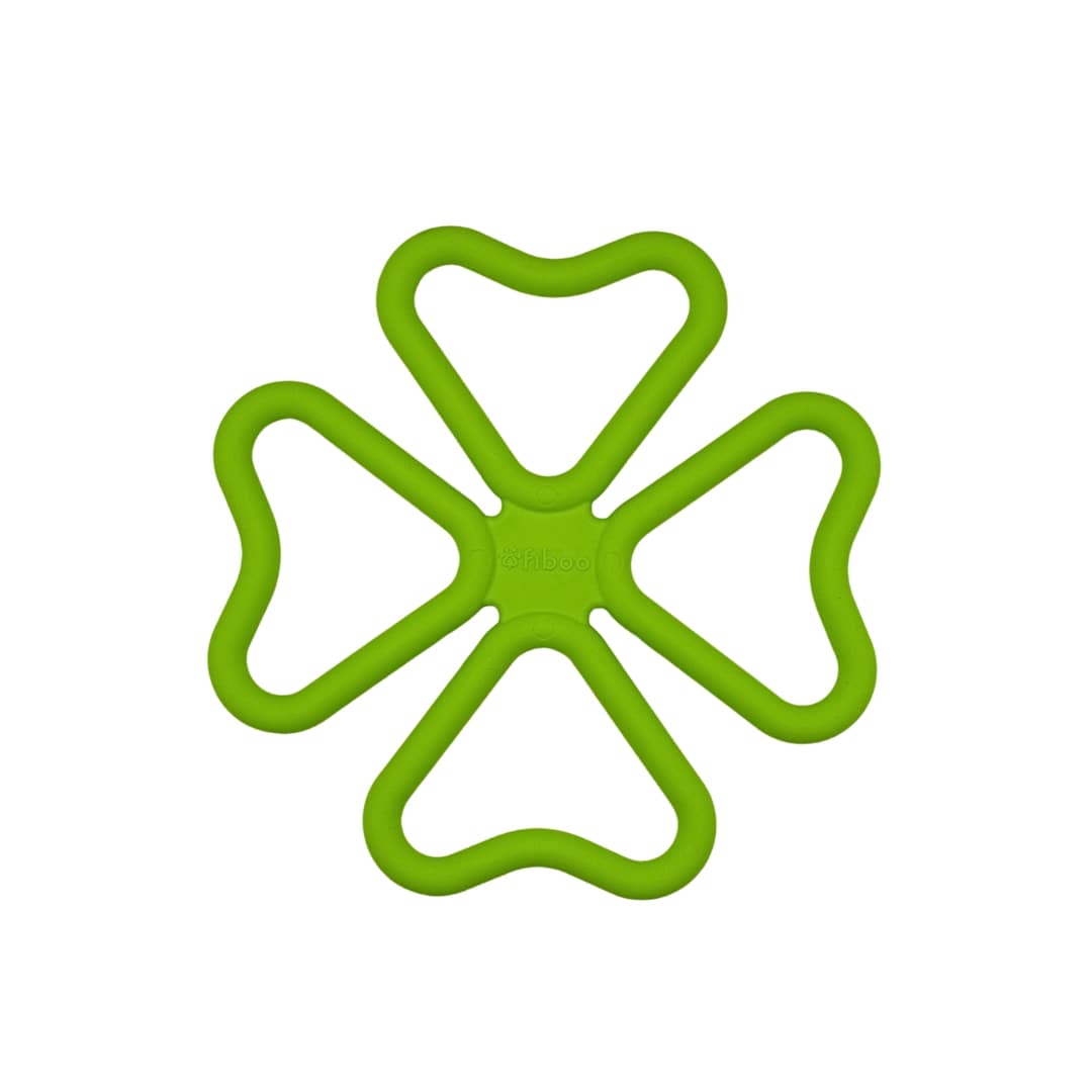 Fiboo Szarpak FIBSY zabawka dla psa kolor zielony 25×25 cm 