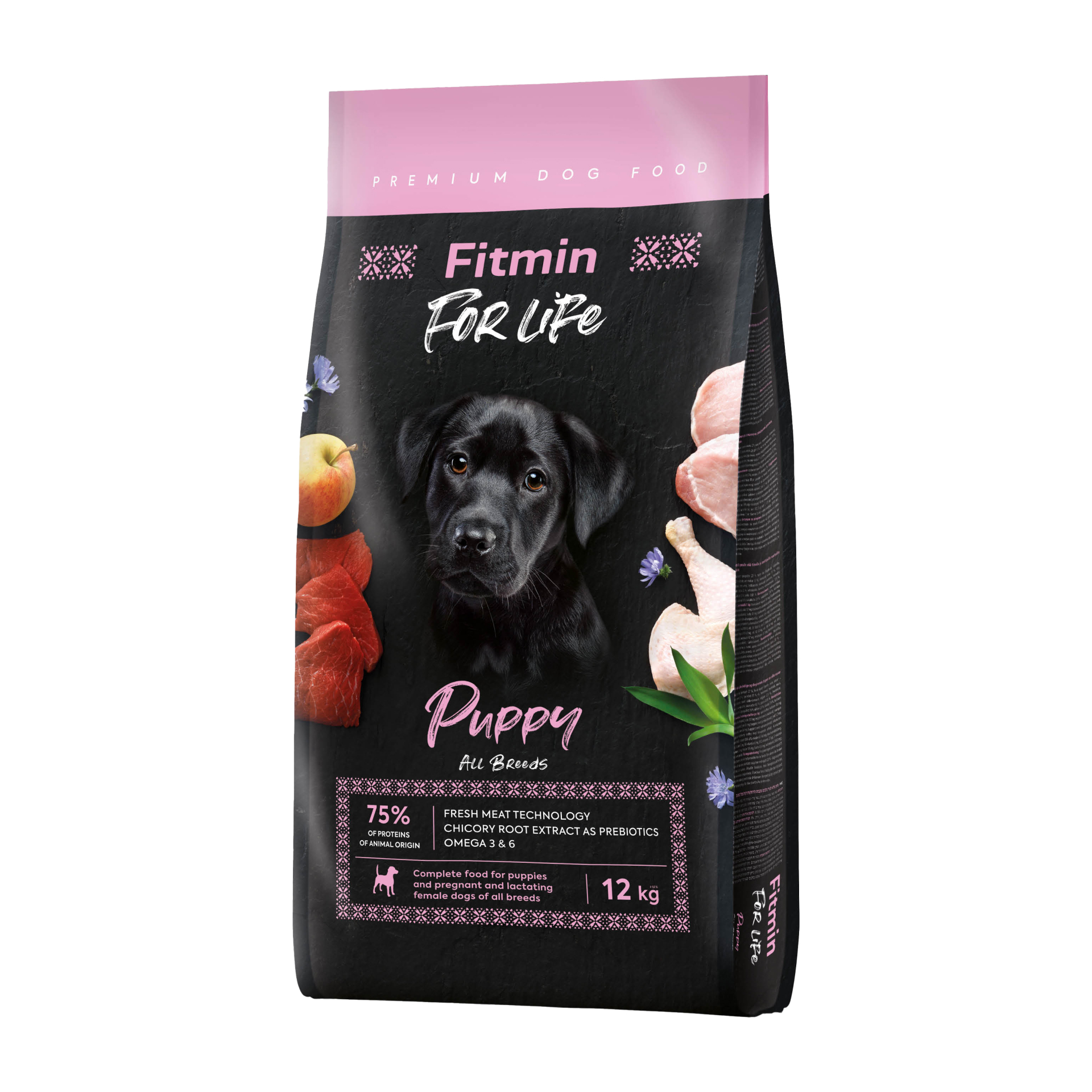 Fitmin Dog For Life Puppy All Breeds karma sucha 12kg