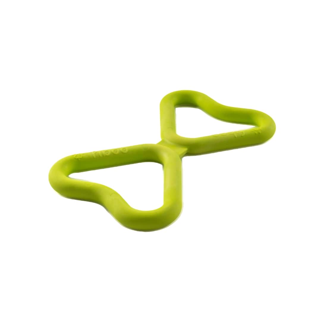 Fiboo Szarpak FIB zabawka dla psa z bezpiecznego materiału kolor zielony 25×15 cm