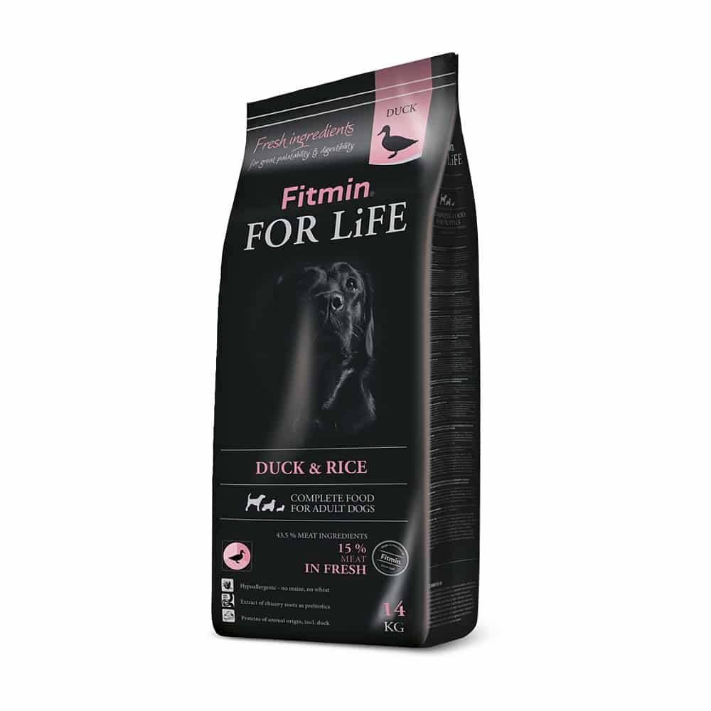 Fitmin dog For Life Duck & Rice  14 kg