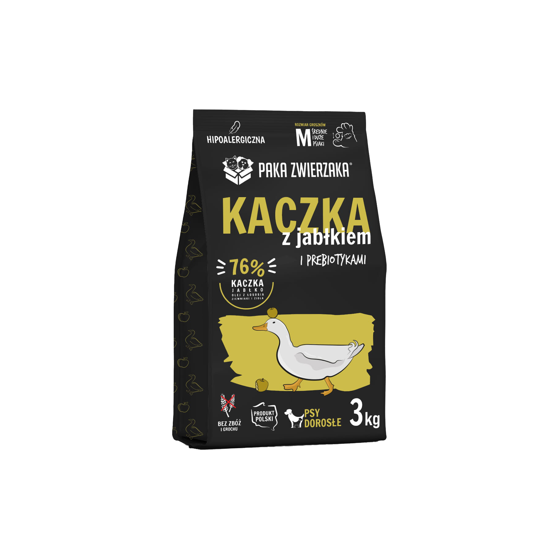 PAKA ZWIERZAKA sucha karma Seven’th Heaven Duck & Apple  (Kaczka i jabłko) 3kg