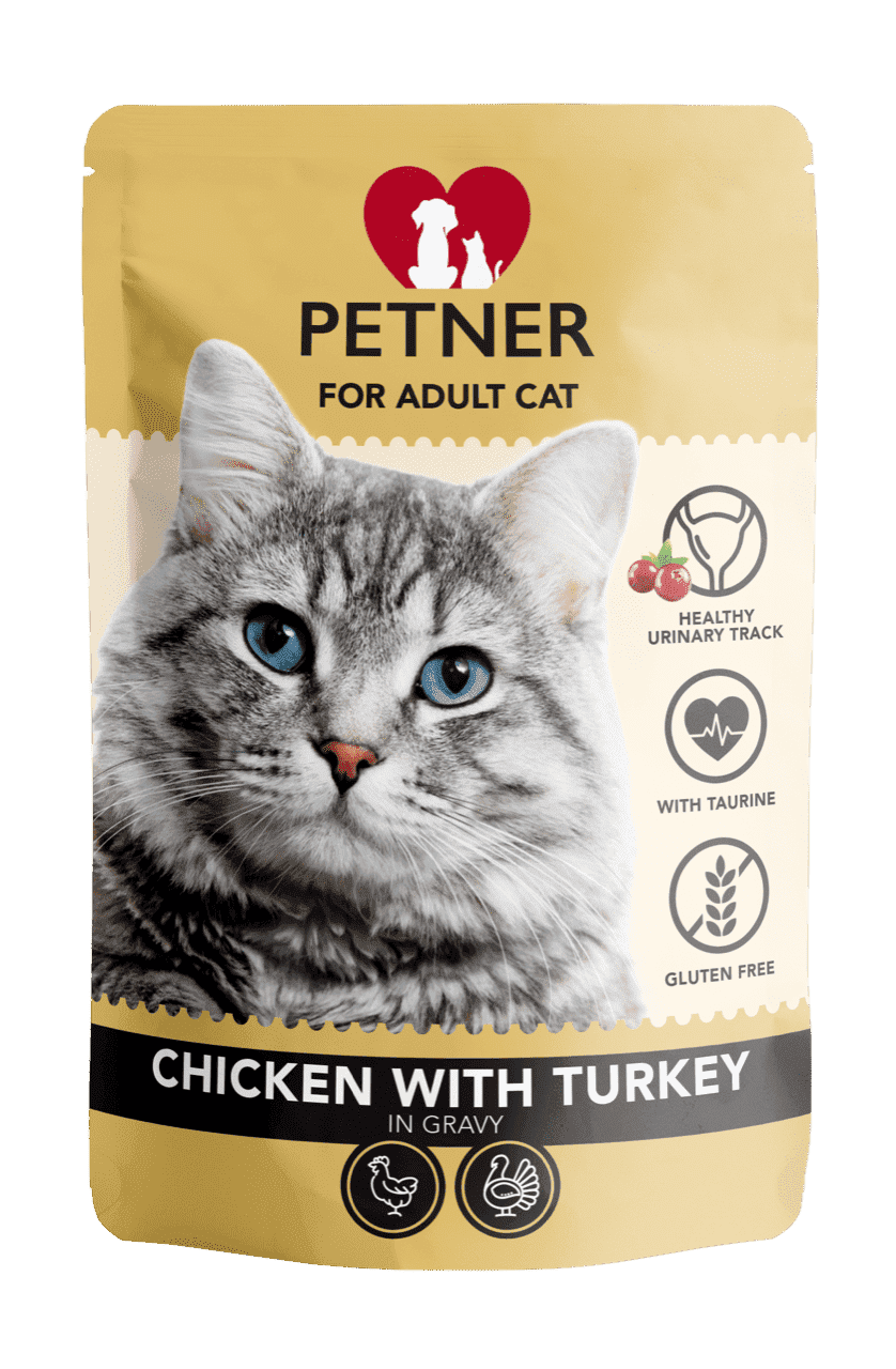 Petner Adult Cat chicken with turkey 85g